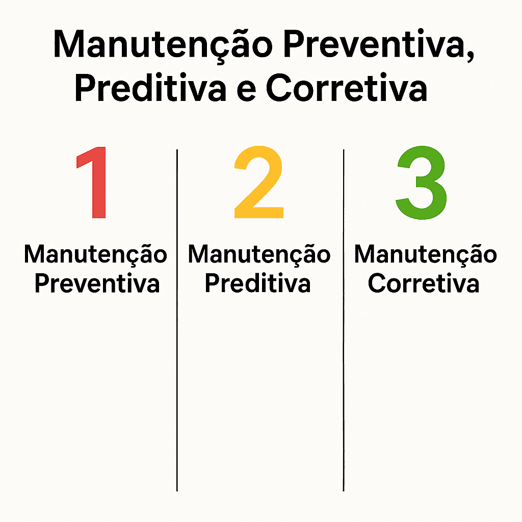 Tipos de Manutenção de Geradores: Preventiva, Preditiva e Corretiva Explicadas